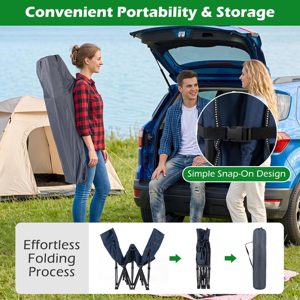 Camping Cot with Padded Mat L779
