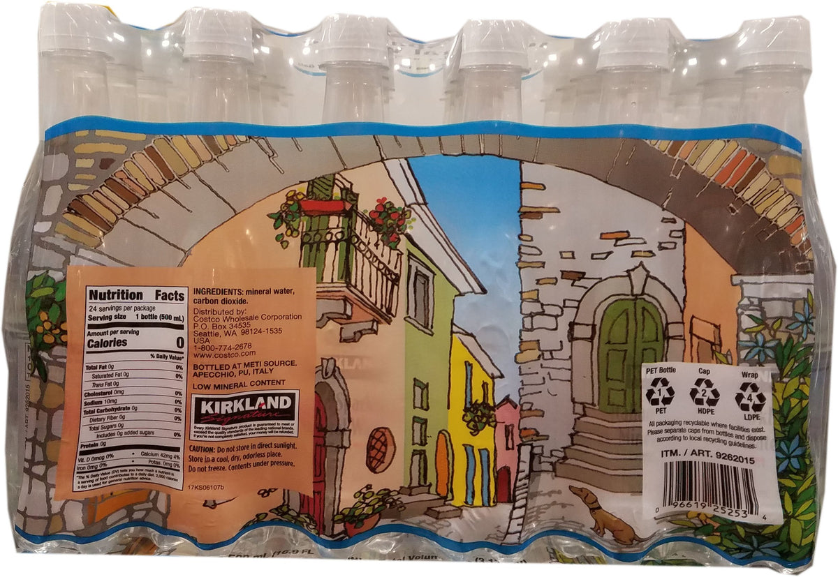 Italian Sparkling Water 16.9 fl oz 24 ct C7462