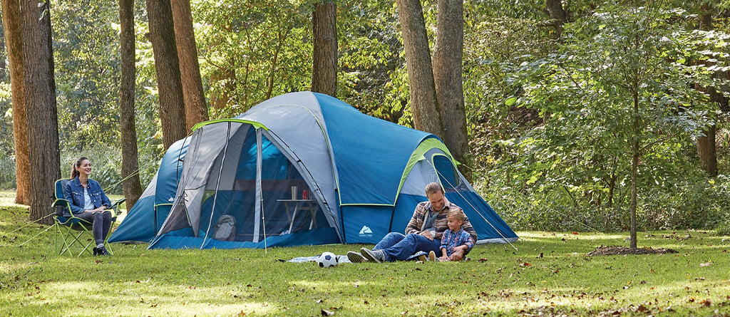 10-Person Camping Dome Tent with Screen Porch O73039