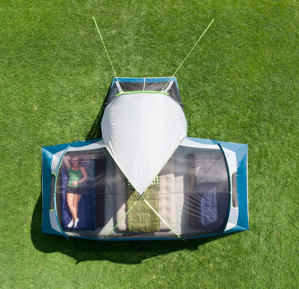 10-Person Camping Dome Tent with Screen Porch O73039