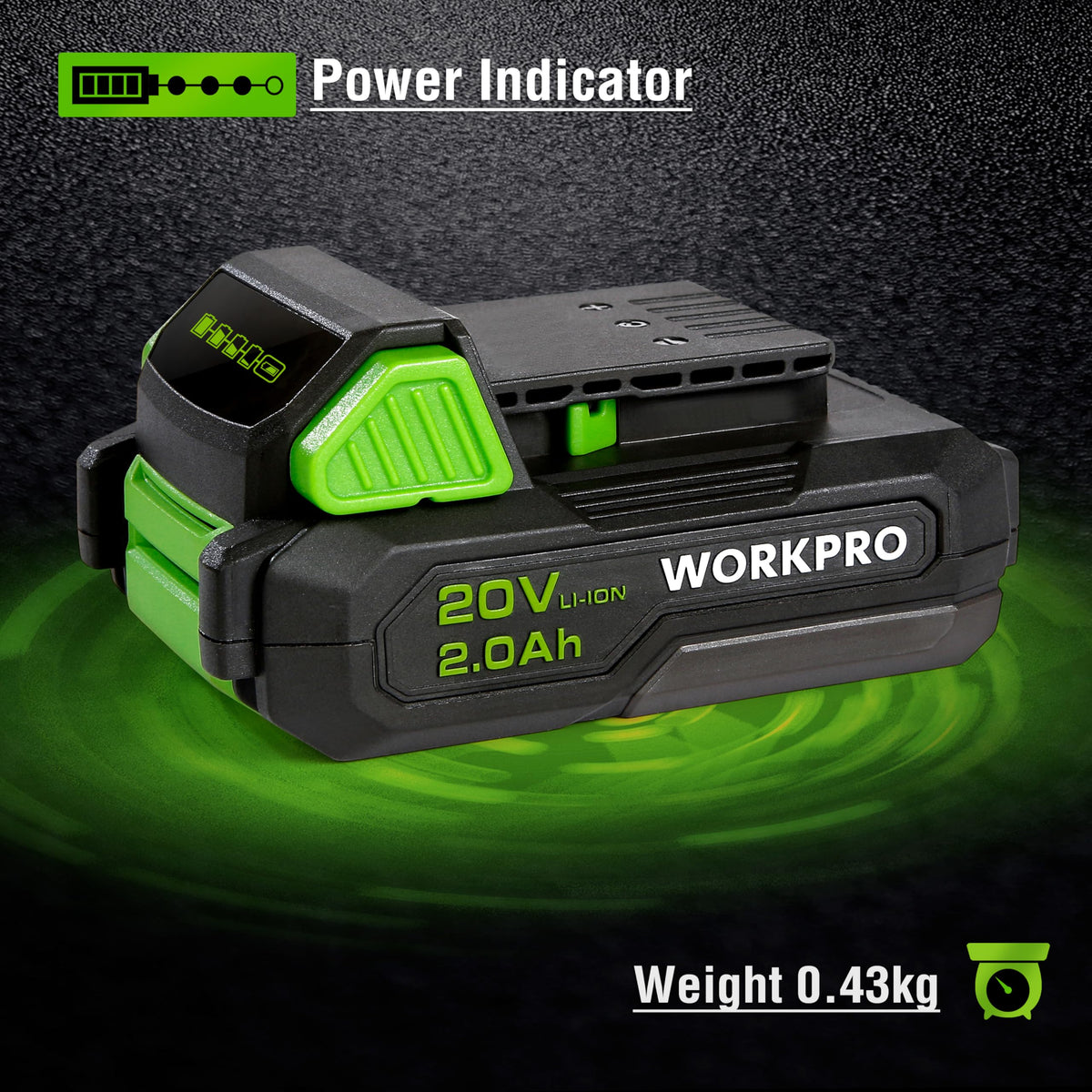 20V 2.0Ah Lithium-ion Battery Pack M991