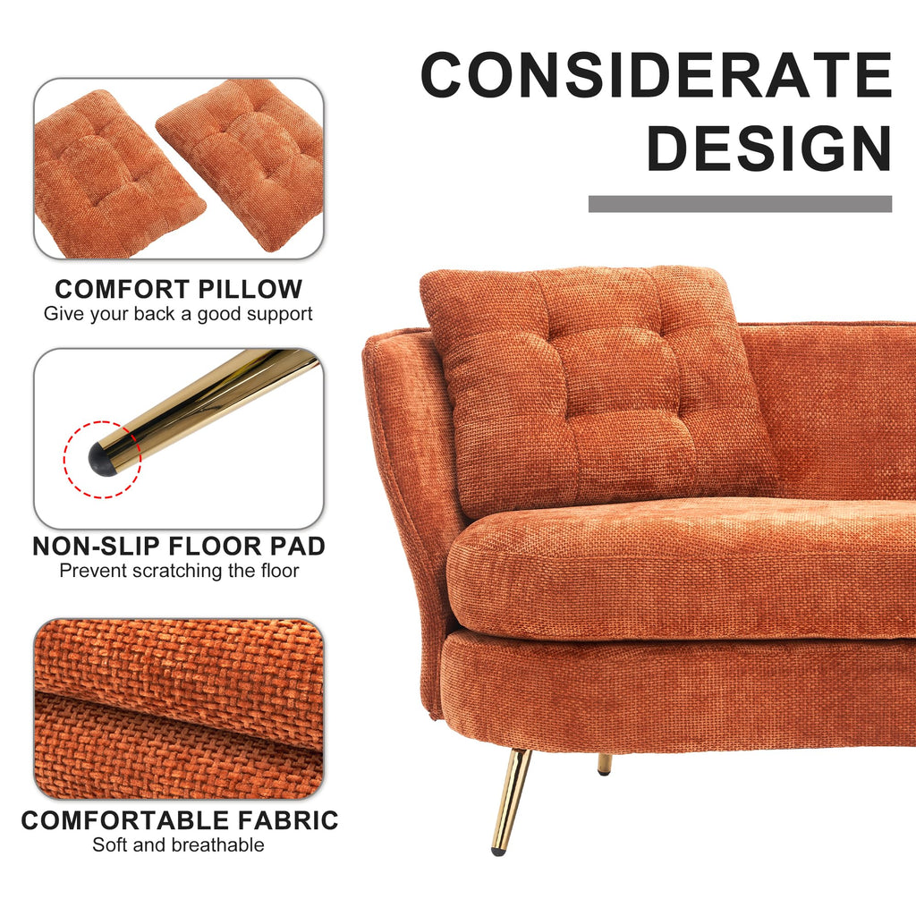 Tufted Velvet Two Seater Sofa T407279