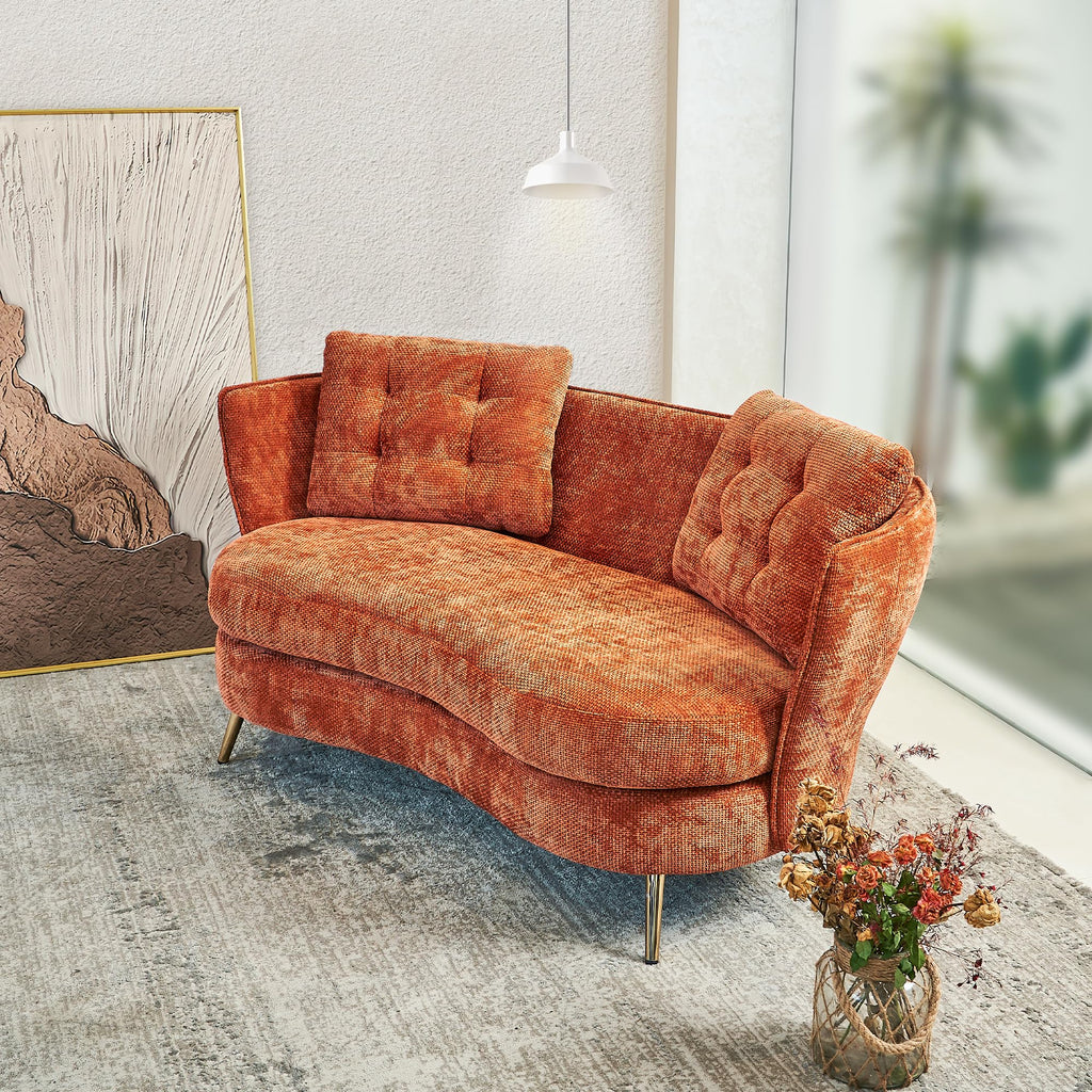Tufted Velvet Two Seater Sofa T407279